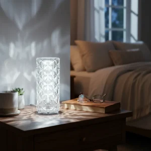 Lampara Inalámbrica Rose 16 colores de luz c/control