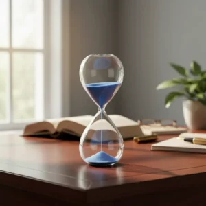 Reloj arena decorativo 15 minutos
