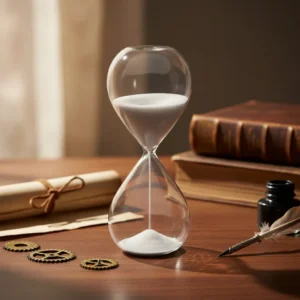 Reloj arena decorativo 30 minutos